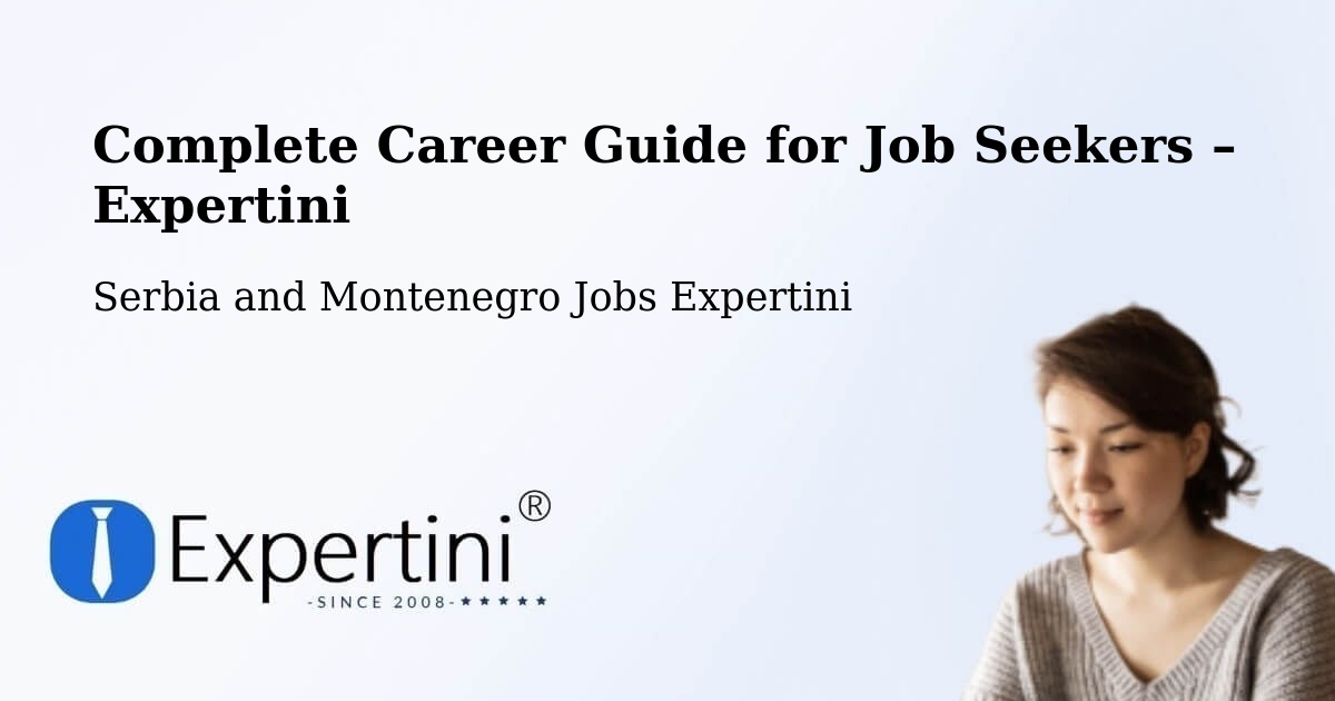 Career Guide for Job Seekers – Olds - Olds, Serbia and Montenegro Jobs Expertini